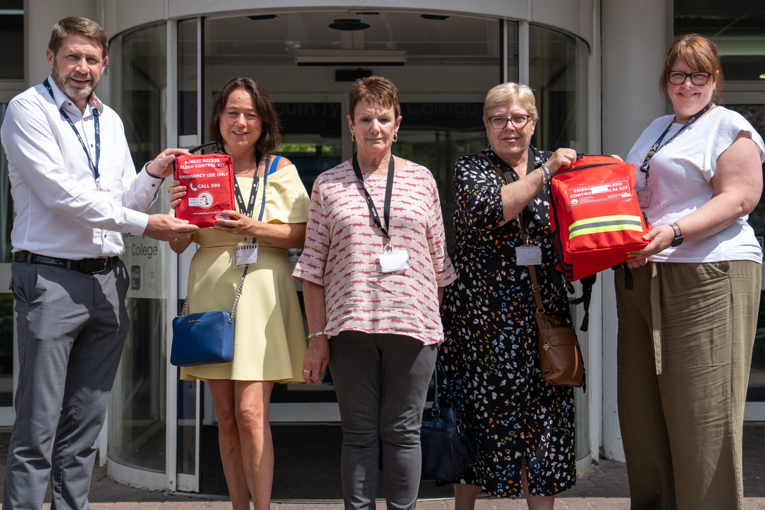 Glen Corner Trust Donates Life-Saving Bleed Packs to TyneMet College ...